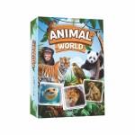 Aamango Jurassic World &amp; Animal World Trump Cards Combo Pack (63 Cards Each) | Educational Card Game for Kids | Learn Dinosaurs, Animals, Facts &amp; Stat